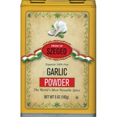 Szeged Garlic Powder Spice in Tin 5oz. - German Specialty Imports llc