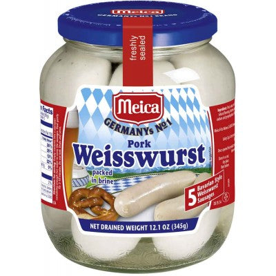 Meica Pork Weisswurst - German Specialty Imports llc