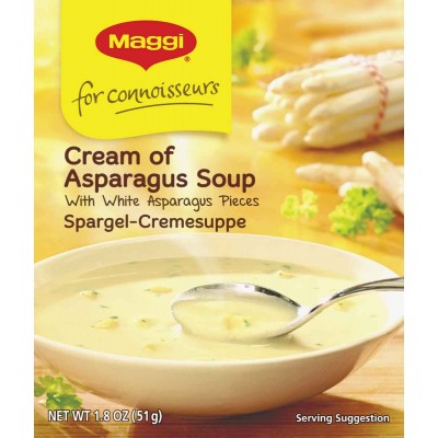 Maggi Cream of Asparagus Soup Made in Germany - German Specialty Imports llc