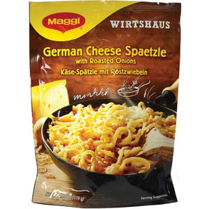 Maggi Spaetzle With Cheese  Sauce Made in Germany - German Specialty Imports llc