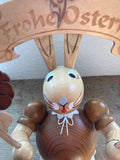 Hand Made Ore Mountain Easter Bunny Large - German Specialty Imports llc