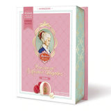 White Chocolate Raspberry German Reber Mozart / Constanze Mozart Kugel  6 pc  Gift Box - German Specialty Imports llc