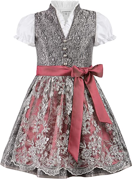Stockerpoint  3-pc Trachten Girl Dirndl Dress Lilly - German Specialty Imports llc