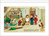 11208 Adventskalender "Nostalgie im Advent" from Fritz Baumgarten German Edition - German Specialty Imports llc
