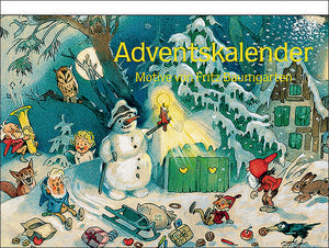 11208 Adventskalender "Nostalgie im Advent" from Fritz Baumgarten German Edition - German Specialty Imports llc