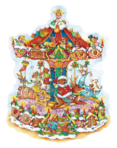 Advent Calendar "Christmas Carousel" - German Specialty Imports llc
