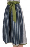 Stockerpoint Jr. Midi Dirndl 3 pieces. CECILLE gray blue - German Specialty Imports llc