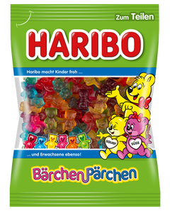 German Haribo Baerchen Paerchen Bear Couple Gummy Candy Share Size - German Specialty Imports llc