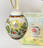 Hutschenreuther Easter Egg Spring flower ornament - German Specialty Imports llc