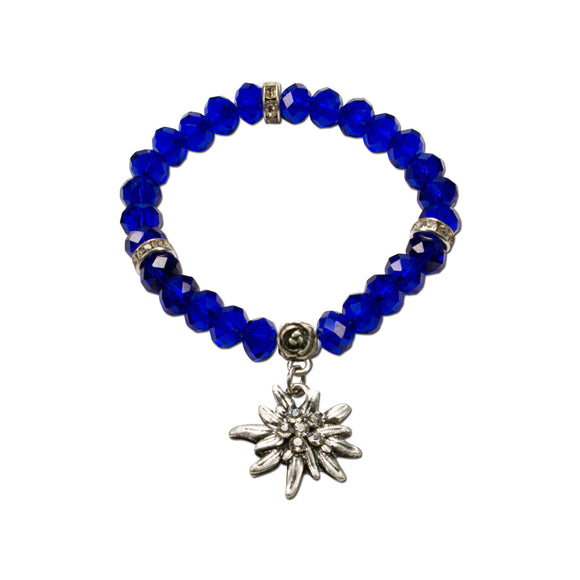 Edelweiss pearl bracelet Fiona small Crystal in different colors - German Specialty Imports llc