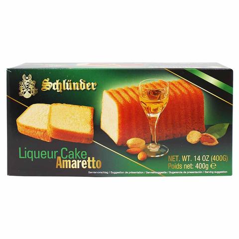 234220 Kuechenmeister / Schluender Amaretto  Liquore Cake Box  02GE98 14.1 oz - German Specialty Imports llc