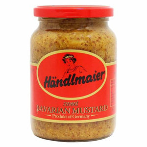 08GE59A HAENDLMAIER Bavarian Sweet Home Made Mustard - German Specialty Imports llc