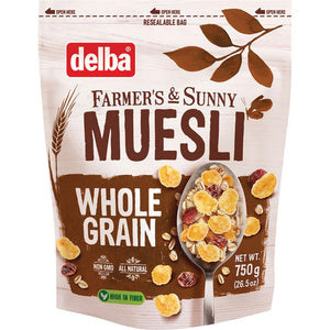 Delba Whole Grain Muesli Cereal BB 12/12/21 - German Specialty Imports llc