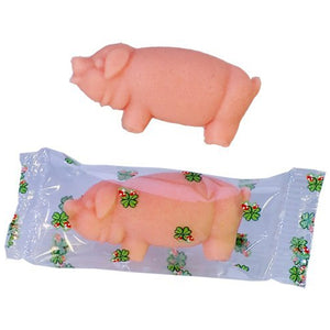 299104 Funsch Marzipan Pig Jolante Lucky Pig in Cello 1.23oz - German Specialty Imports llc