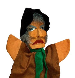 Lotte Sievers Hahn Hannes Robber Hand carved Glove Hand Puppet - German Specialty Imports llc