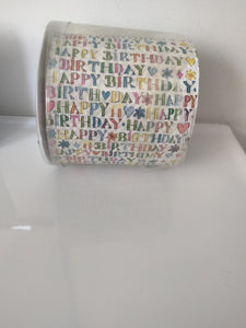 00145 Happy Birthday  Toilet Paper Roll by Paper +Design - German Specialty Imports llc