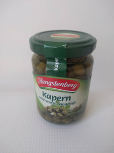 Hengstenberg Capers pickled mild spicy - German Specialty Imports llc