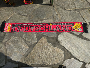 Knitted Deutschland Soccer Fan Scarf/Shawl - German Specialty Imports llc