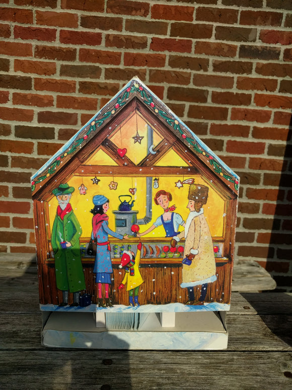 Advent Calendar House for Filling - German Specialty Imports llc