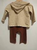 Baby Jacket with Hood matching Lederhosen Onesies - German Specialty Imports llc