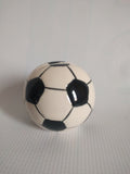 Porcelain Soccer ball Piggy Bank - German Specialty Imports llc