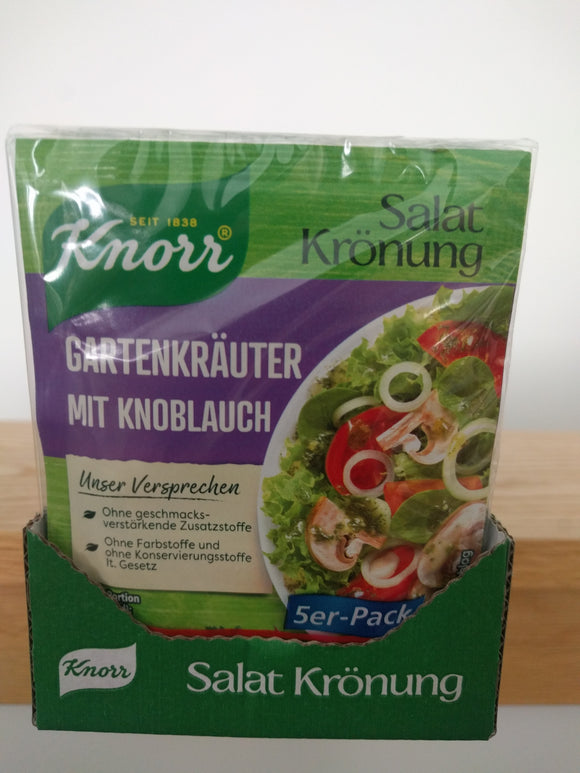 Knorr Salatkroenung Gartenkrauter with Garlic - German Specialty Imports llc