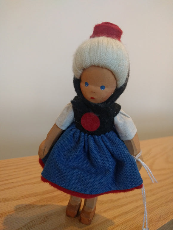 Lotte Sievers Hahn Hand Carved Trachten Doll 2 - German Specialty Imports llc