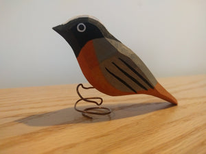 Lotte Sievers Hahn Hand Carved  Bird on a Spring 1 - German Specialty Imports llc