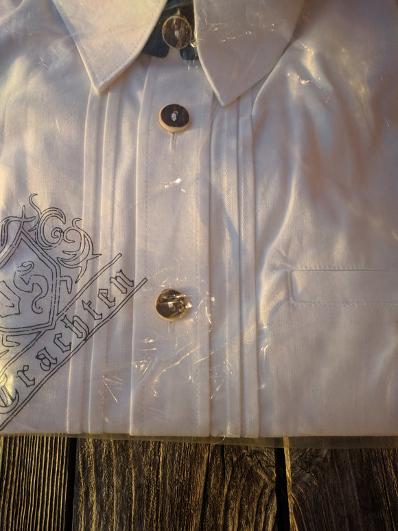 Men Formal  Trachten Shirt White long Sleeves - German Specialty Imports llc