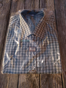 Men Trachten Shirt Green Checkered with pewter Decor - German Specialty Imports llc