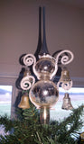 Mouth Blown and Hand Painted  and Hand assembled Glass Tree Topper - German Specialty Imports llc