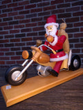 Double Rauchermann / Smoker  (incense smoker ) Santa on a Bike - German Specialty Imports llc