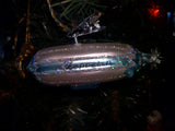 Zeppelin Mouth Blown and Hand Painted Christmas Ornament - German Specialty Imports llc