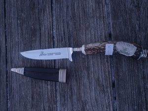 25113HH10 Lederhosen /  Hunters Knife w. Etched Edging  of Blade - German Specialty Imports llc