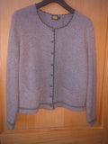 Hammerschmid Finnland Knitted Wool Jacket with interesting back - German Specialty Imports llc