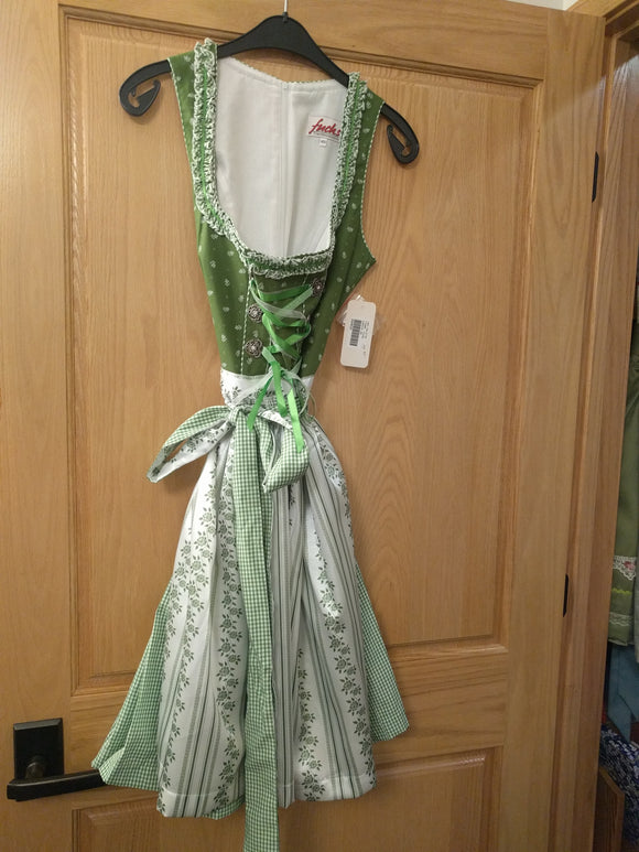 Fuchs Dirndl Dress Green Fuchs Dirndl Dress Green