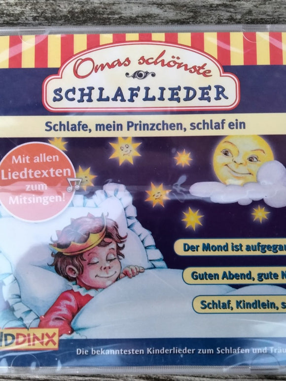 Lulaby  Omas Schoensten Schlaflieder  Music CD Oma's MOST BEAUTIFUL sleep songs - German Specialty Imports llc