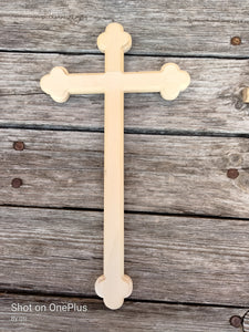 Decorative Hand Carved Wooden Cross made in Germany - German Specialty Imports llc