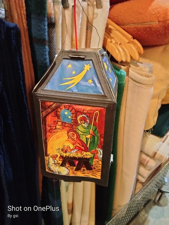Traditional Paper lantern Nativity - German Specialty Imports llc