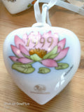 1999 Hutschenreuther Annual  Limited Editon Collectible Porcelain Heart - German Specialty Imports llc