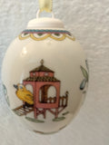 1995 Hutschenreuther Collectible Porcelain Easter Egg Ornament "Ducks" - German Specialty Imports llc