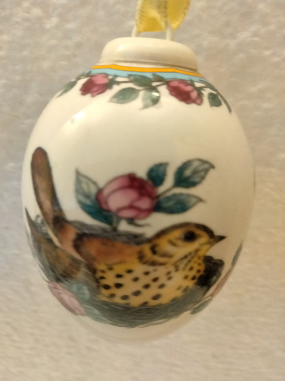 2005 Hutschenreuther Limited Edition Annual Easter Egg Ornament 