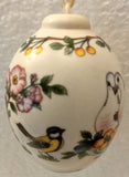2010 Hutschenreuther Annual Limited Edition Porcelain Easter Egg Ornament "Doves" - German Specialty Imports llc