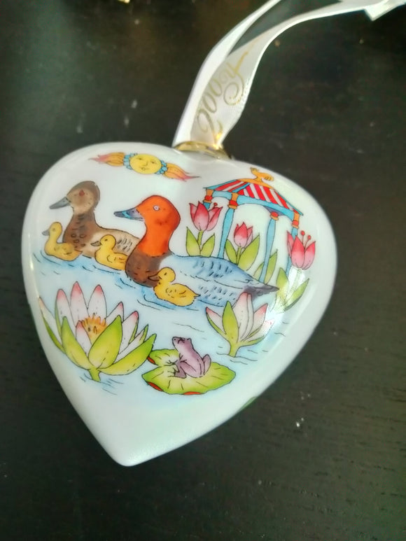2014 Hutschenreuther 200th Anniversary Annual Limited Editon Collectible Porcelain Heart - German Specialty Imports llc