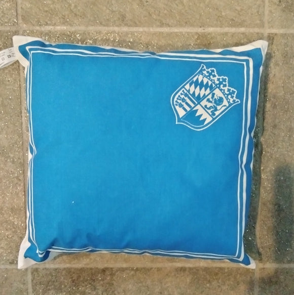 Bavarian  Print  Pillow with Bavarian Crest 11.5