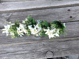 Silk Edelweiss  Flower Broche - German Specialty Imports llc