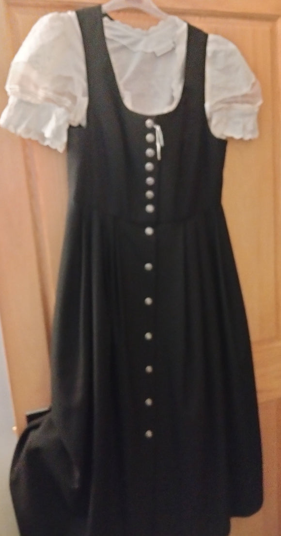 1 pc Country 74358 Black Dirndl Long 1 pc Country 74358 Black Dirndl Long