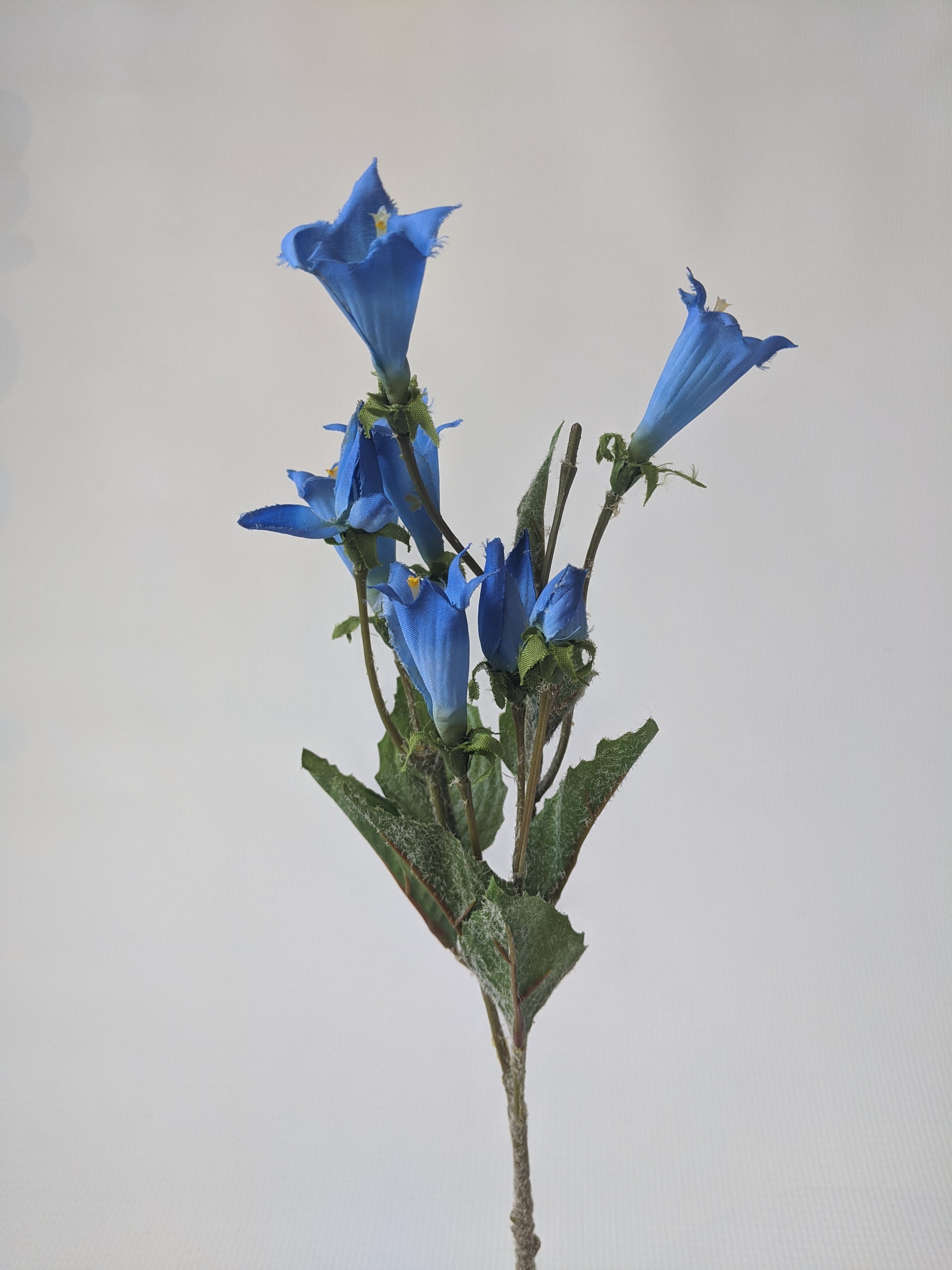 künstlicher enzian Small Silk Enzian/Gentian flower stem – German Specialty Imports llc