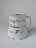 German Porcelain  Baptism Mug - German Specialty Imports llc