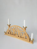 Hand made Wooden Light Arch for Candles - German Specialty Imports llc